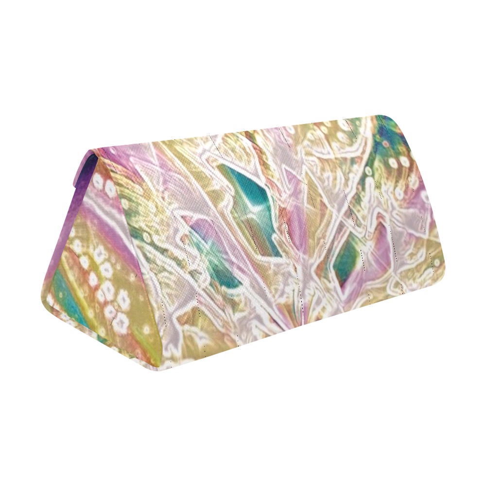 Abstract vibes Custom Foldable Glasses Case