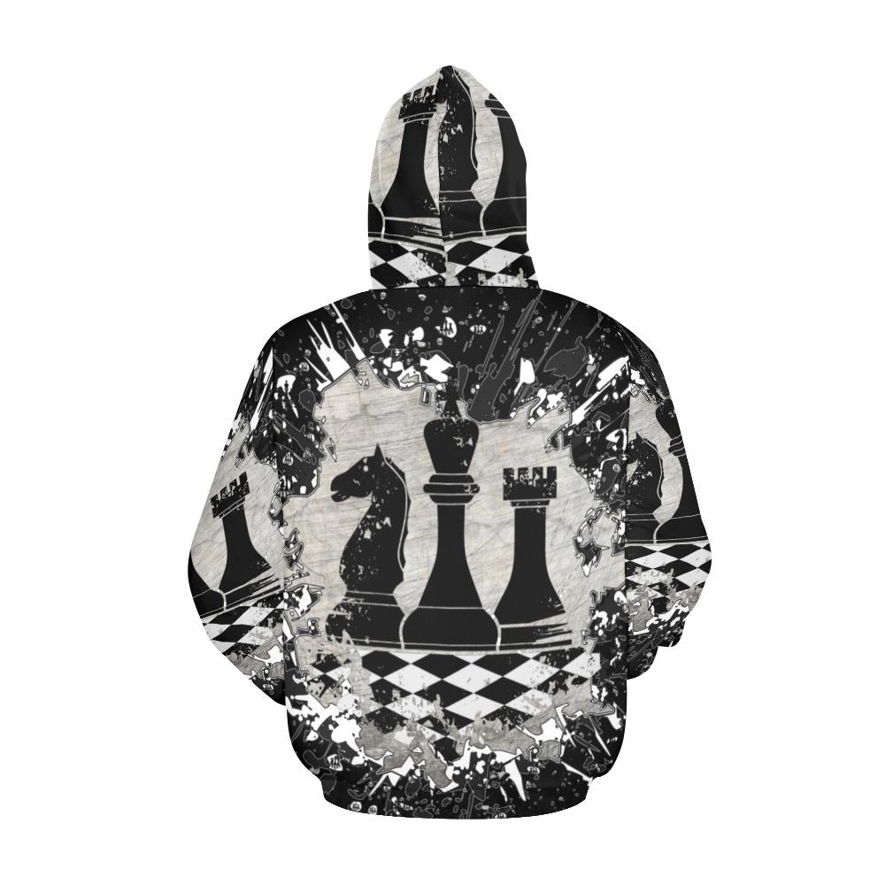 Breaking Through All Over Print Hoodie for Men (USA Size) (Model H13)
