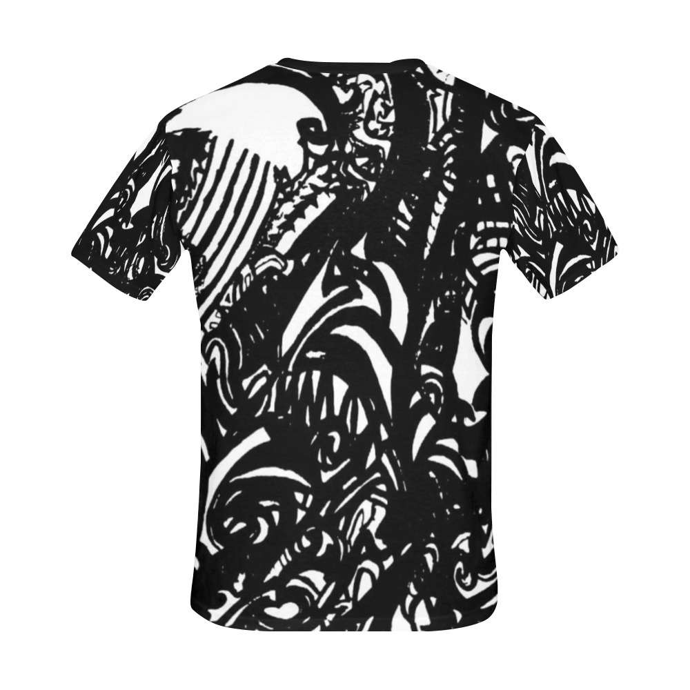 T-shirt All Over Print T-Shirt for Men (USA Size) (Model T40)