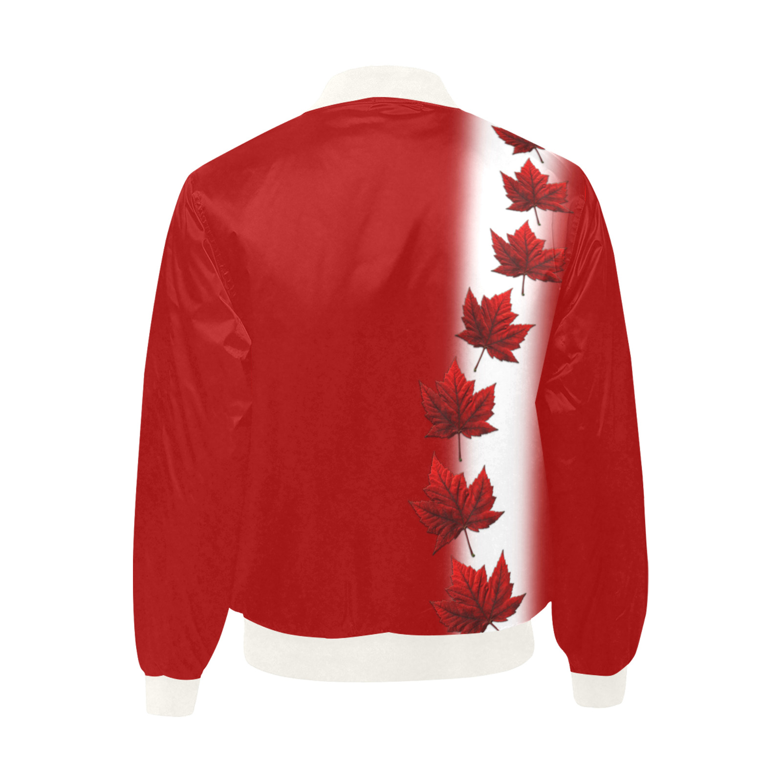 Canada Souvenir Jackets All Over Print Quilted Bomber Jacket for Men (Model H33)