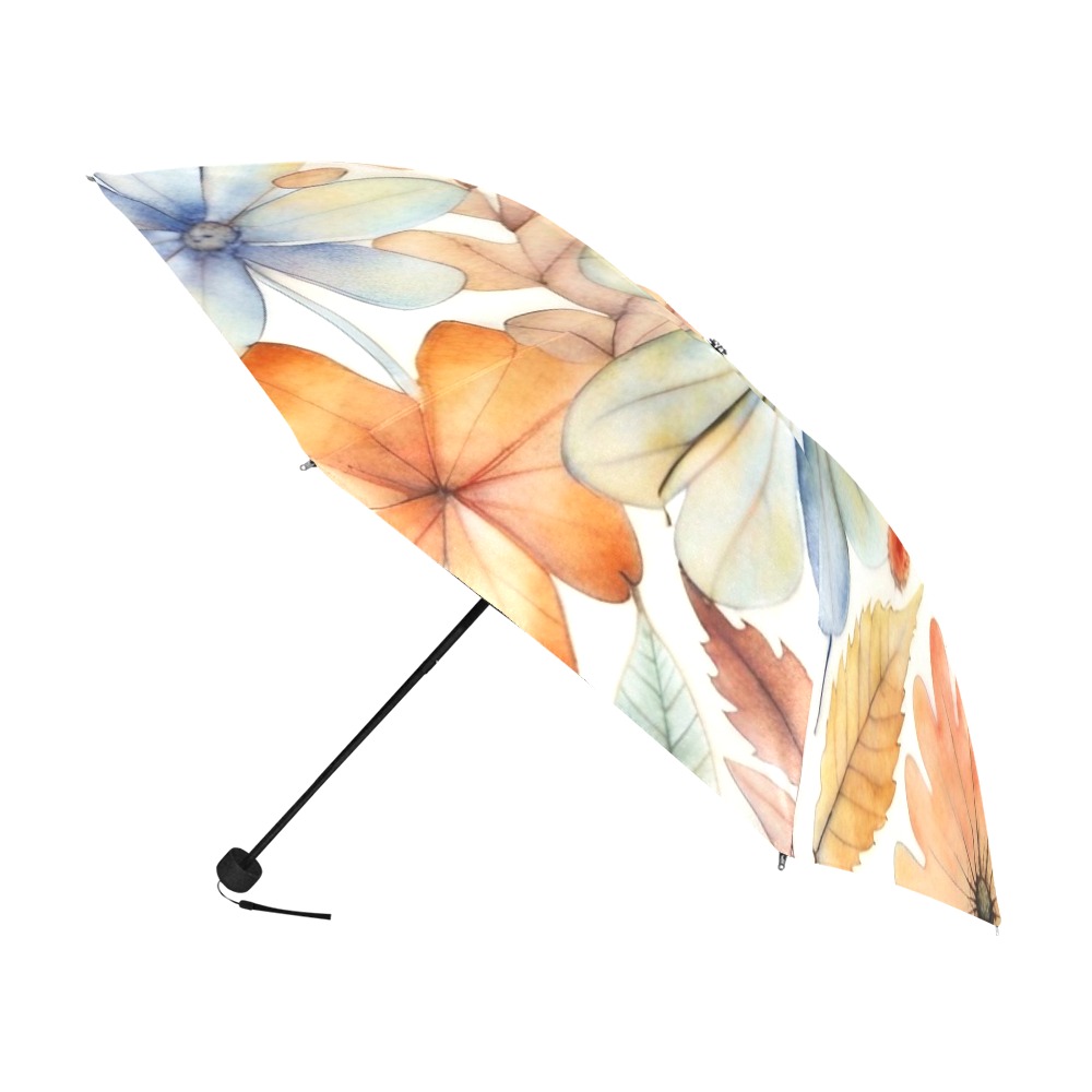 Watercolor Floral 2 Anti-UV Foldable Umbrella (U08)