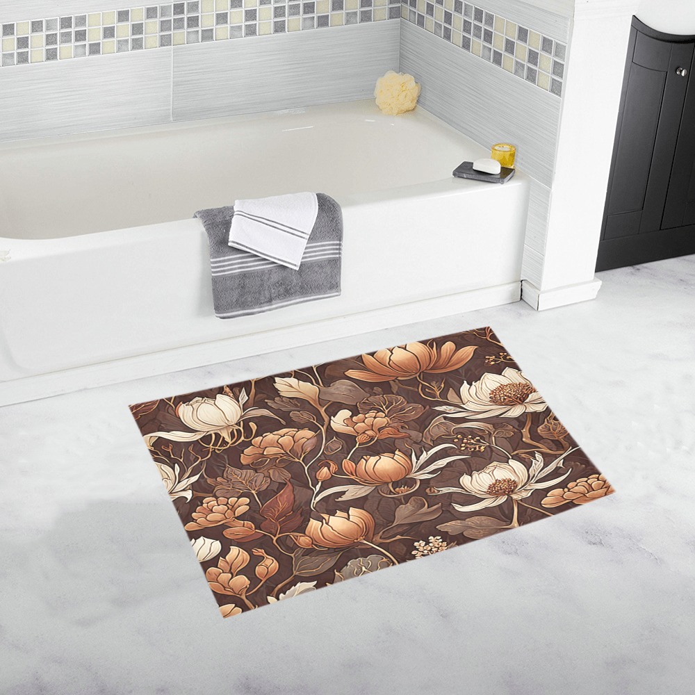 Fabulous Florals 38 Bath Rug 20''x 32''