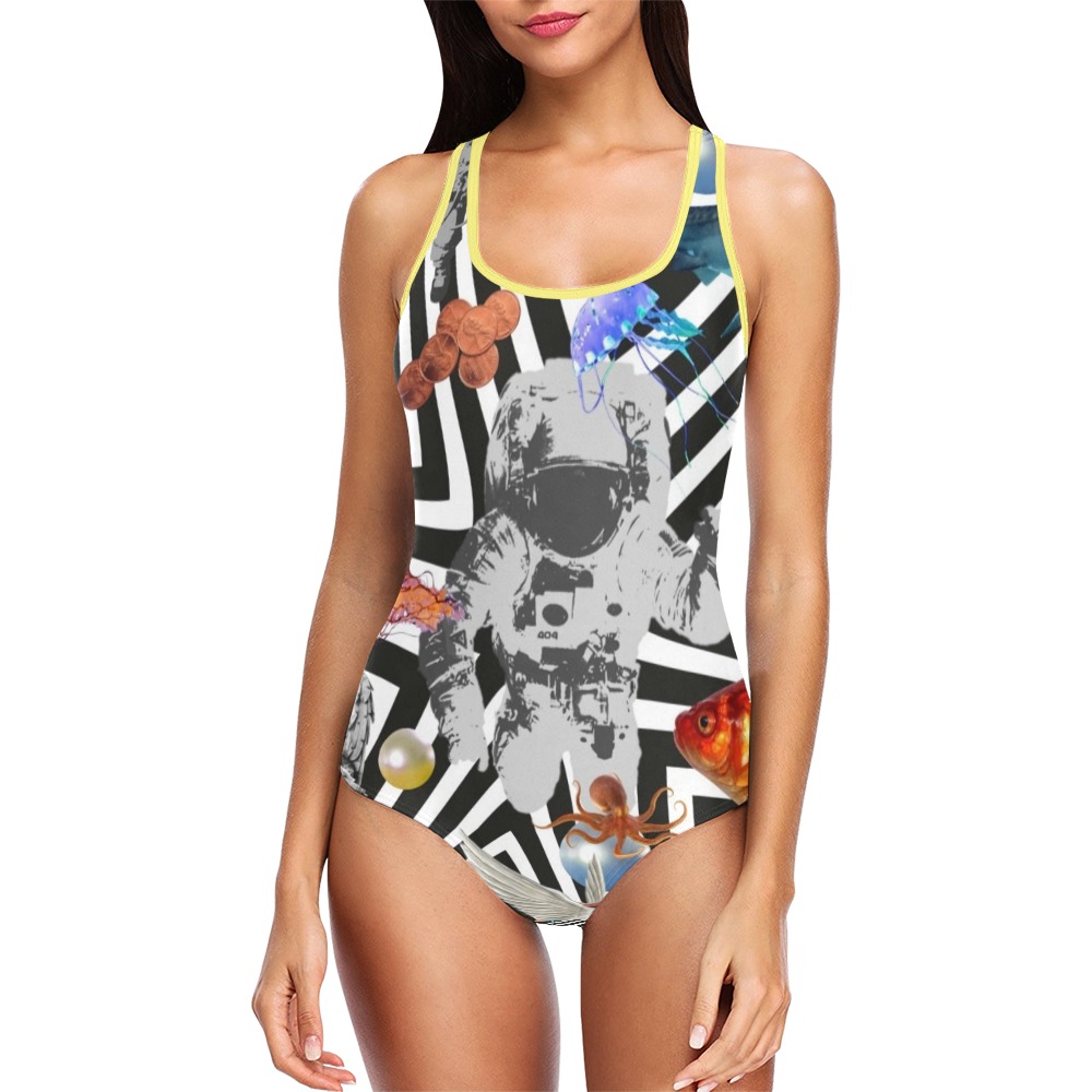 POINT OF ENTRY 2 Vest One Piece Swimsuit (Model S04)