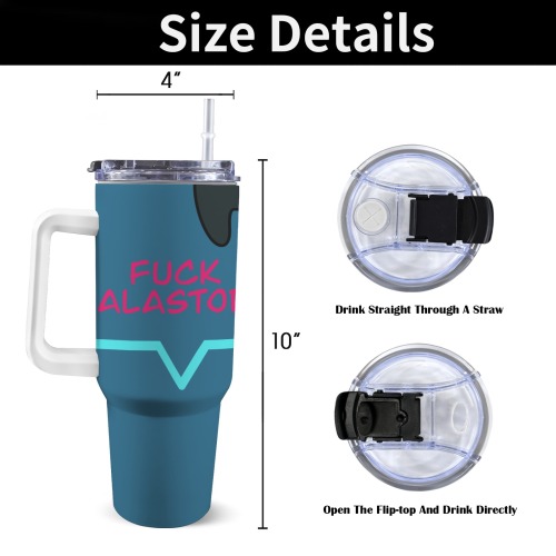 Vox 40oz Tumbler 40oz Tumbler with White Handle