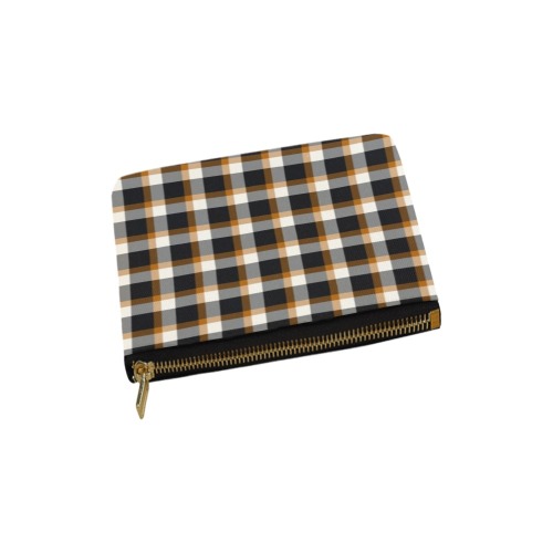 Classic Plaid (Tan) Carry-All Pouch 6''x5''