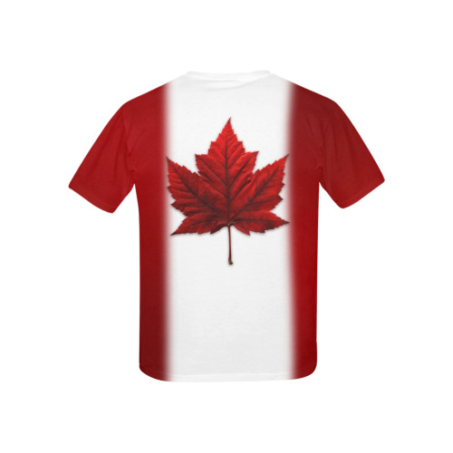 Kid's Canada Flag Shirts Kids' All Over Print T-shirt (USA Size) (Model T40)