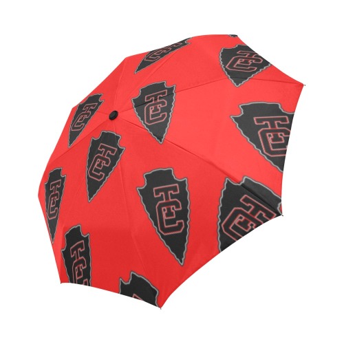 Rain TC Red Auto-Foldable Umbrella (Model U04)