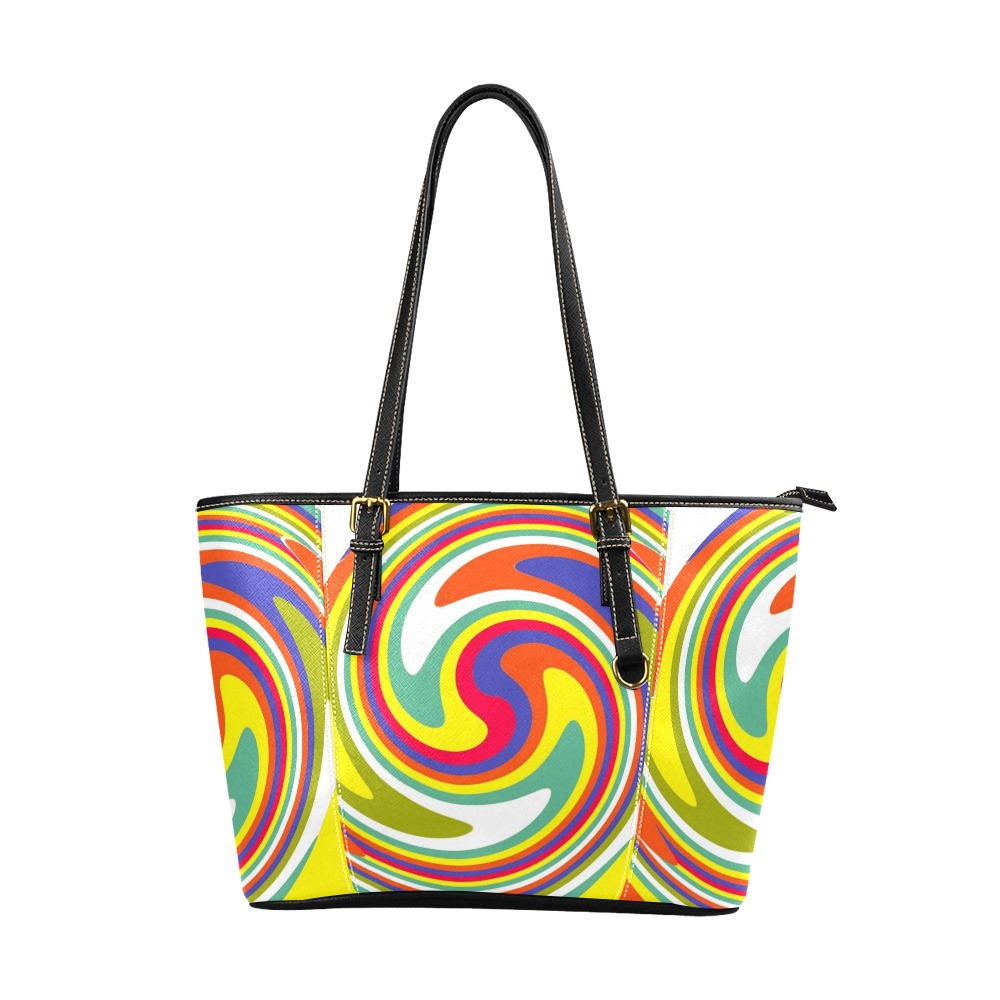 PATTERN-562 Leather Tote Bag/Large (Model 1640)