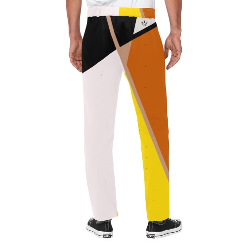 #striped JAXS N CROWN MENS TROUSERS 6C03795A-2FE0-4136-9C5C-1627CDF7ADBA Men's All Over Print Casual Trousers (Model L68)
