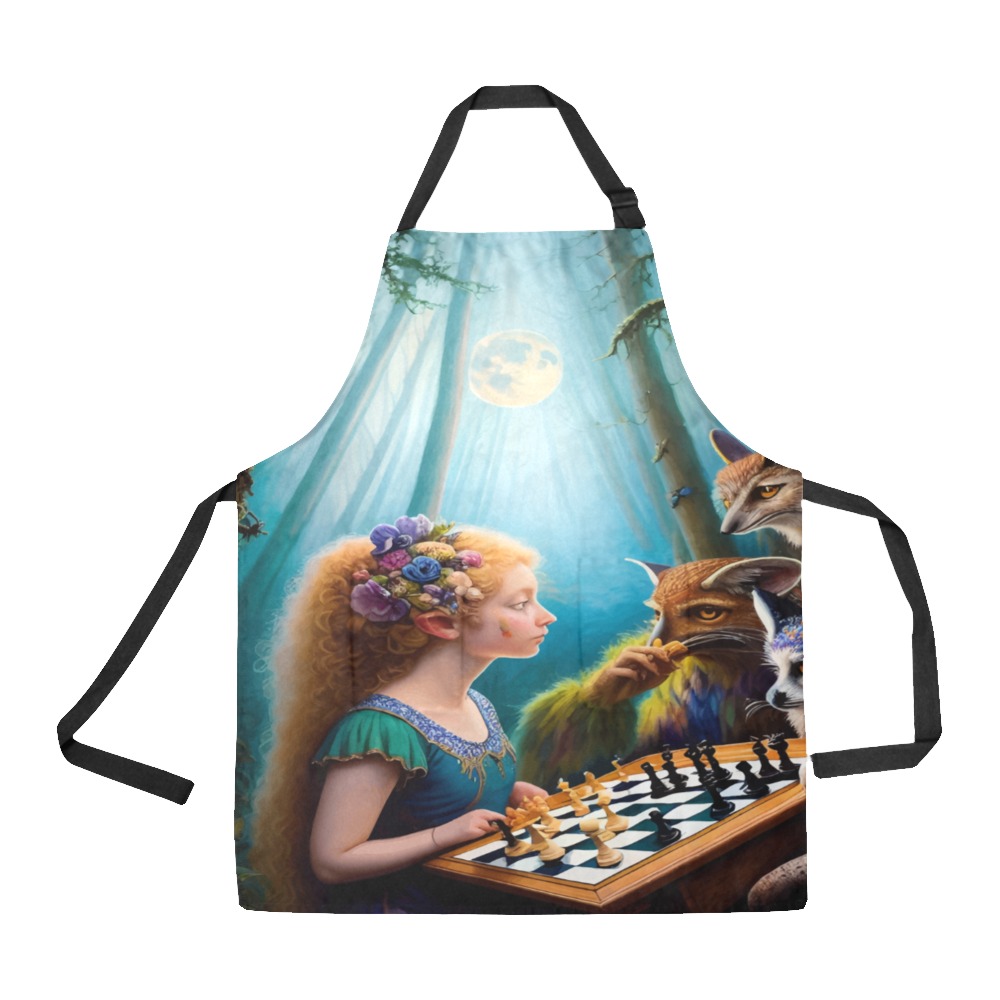 The Call of the Game 6_vectorized All Over Print Apron