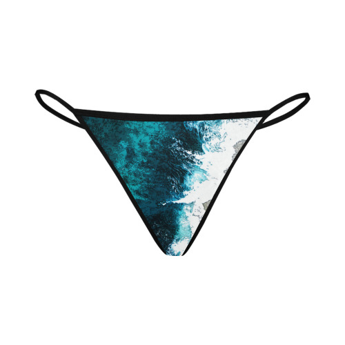 Ocean And Beach Women's All Over Print G-String Panties (Model L35)