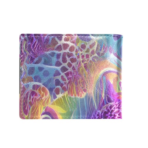 coral_reef_TradingCard Bifold Wallet with Coin Pocket (Model 1706)
