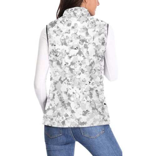 Untitled-12 Women's Padded Vest Jacket (Model H44)