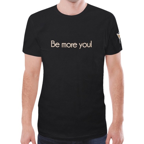 Be more you! Shirt New All Over Print T-shirt for Men (Model T45)