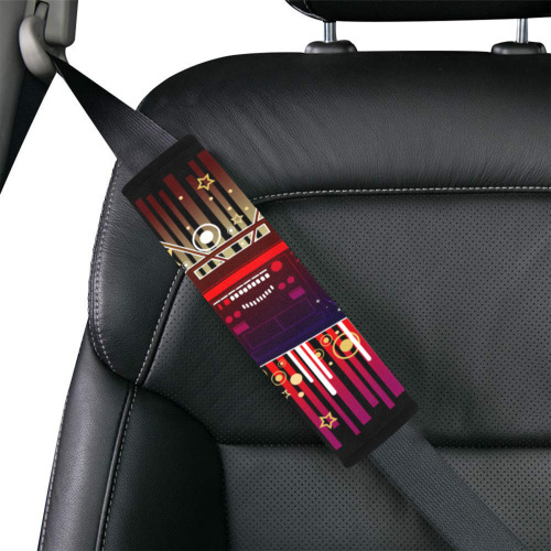 Boom Box Blast Car Seat Belt Cover 7''x10''