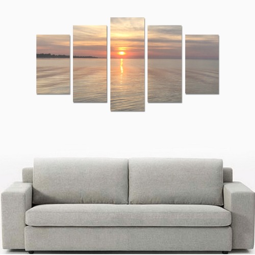 Early Sunset Collection Canvas Print Sets A (No Frame)