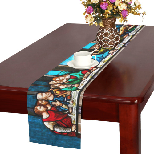 Last supper Thickiy Ronior Table Runner 14"x 72"