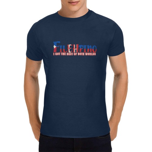 Filehpino T shirt Men's T-Shirt in USA Size (Front Printing Only)