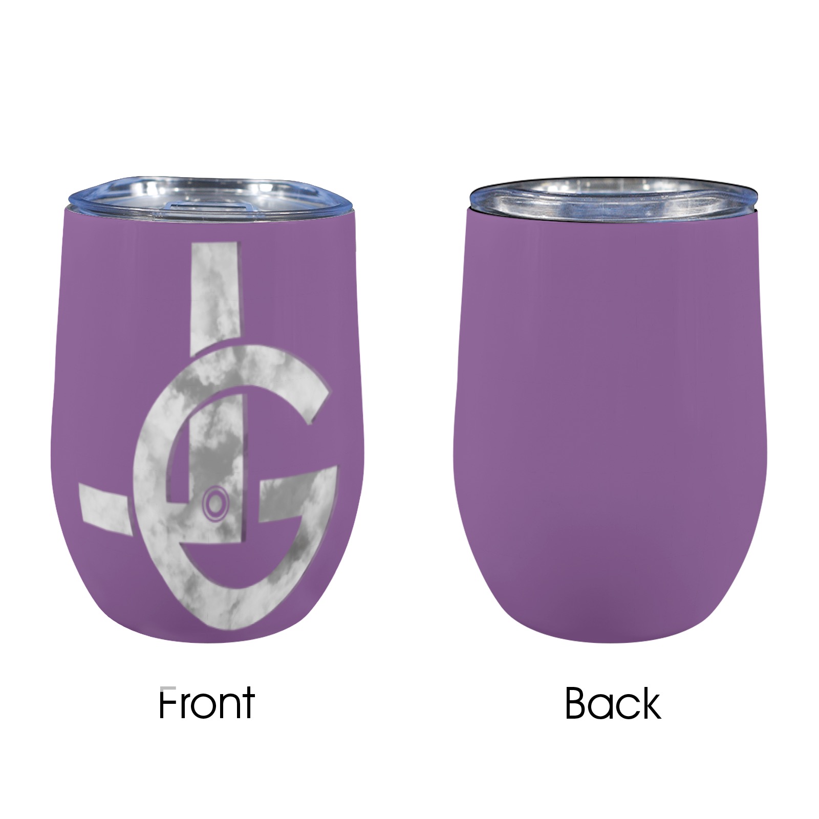 LG Purp 12oz Wine Tumbler