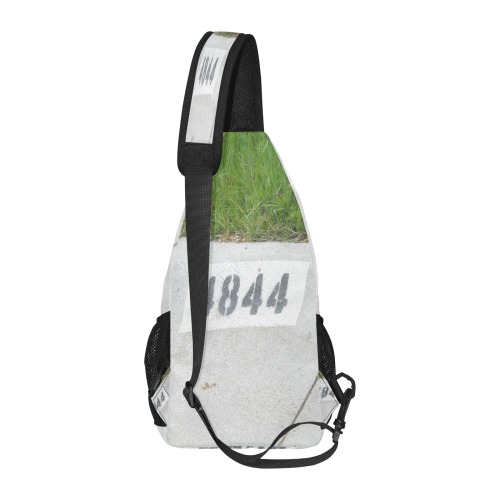 Street Number 4844 All Over Print Chest Bag (Model 1719)