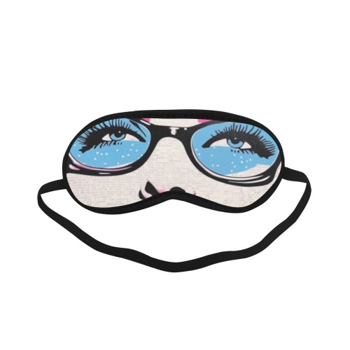 Big Blue 4 Eyes Eye Mask Sleeping Mask