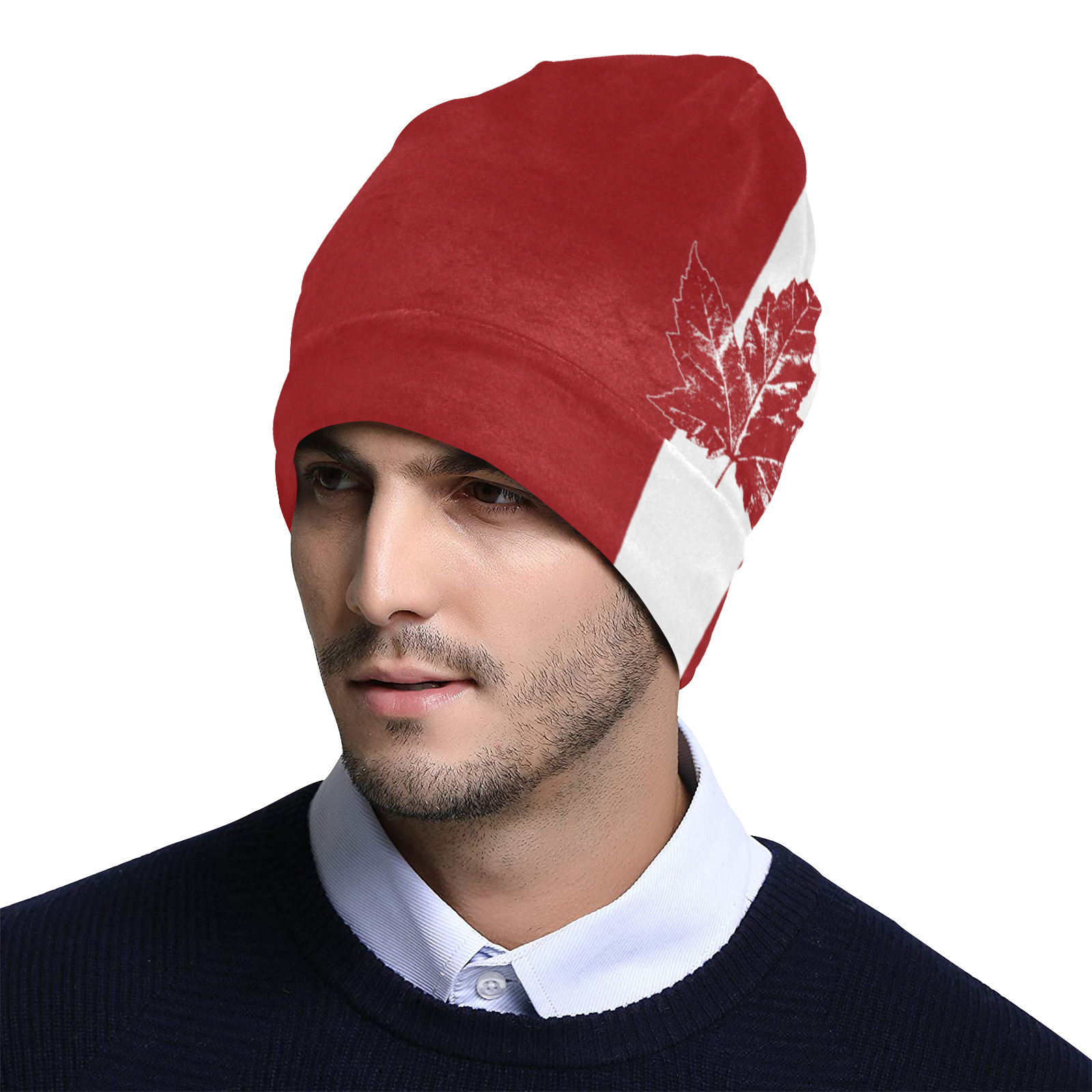 Cool Canada Toque All Over Print Beanie for Adults