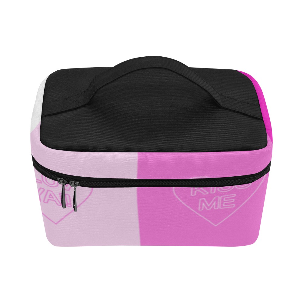 valentine's hearts Cosmetic Bag/Large (Model 1658)
