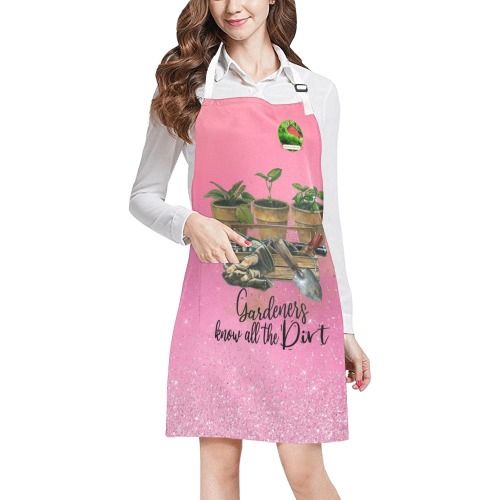Hilltop Garden Produce by Kai Apron Collection- Gardeners know all the Dirt 53086P31 All Over Print Apron