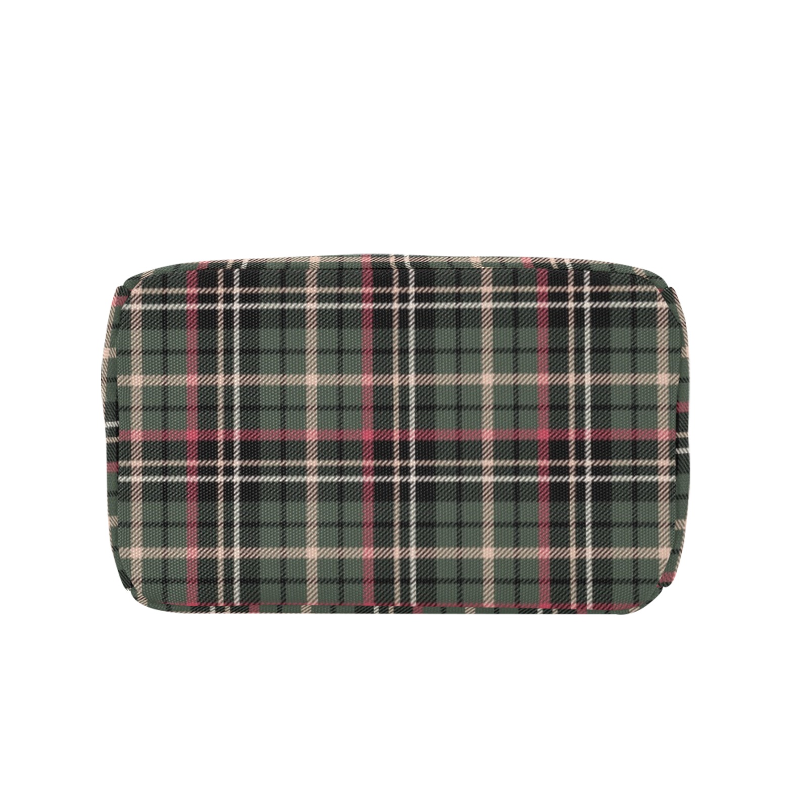 Classic Plaid Zipper Lunch Bag (Model 1720)