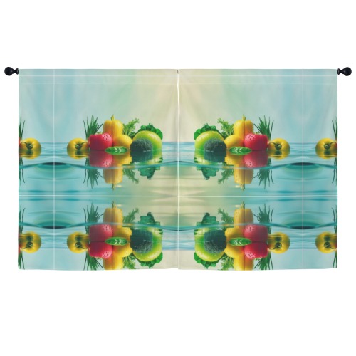 Curtains Fruit and vegetables 3