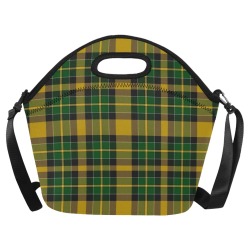 BRANDON MANITOBA TARTAN Neoprene Lunch Bag/Large (Model 1669)