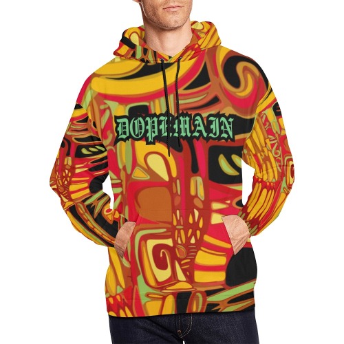 psytropical All Over Print Hoodie for Men (USA Size) (Model H13)