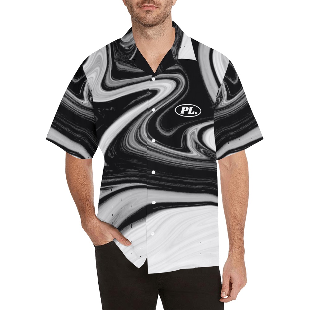 Oreo smoke swirl shirt Hawaiian Shirt (Model T58)