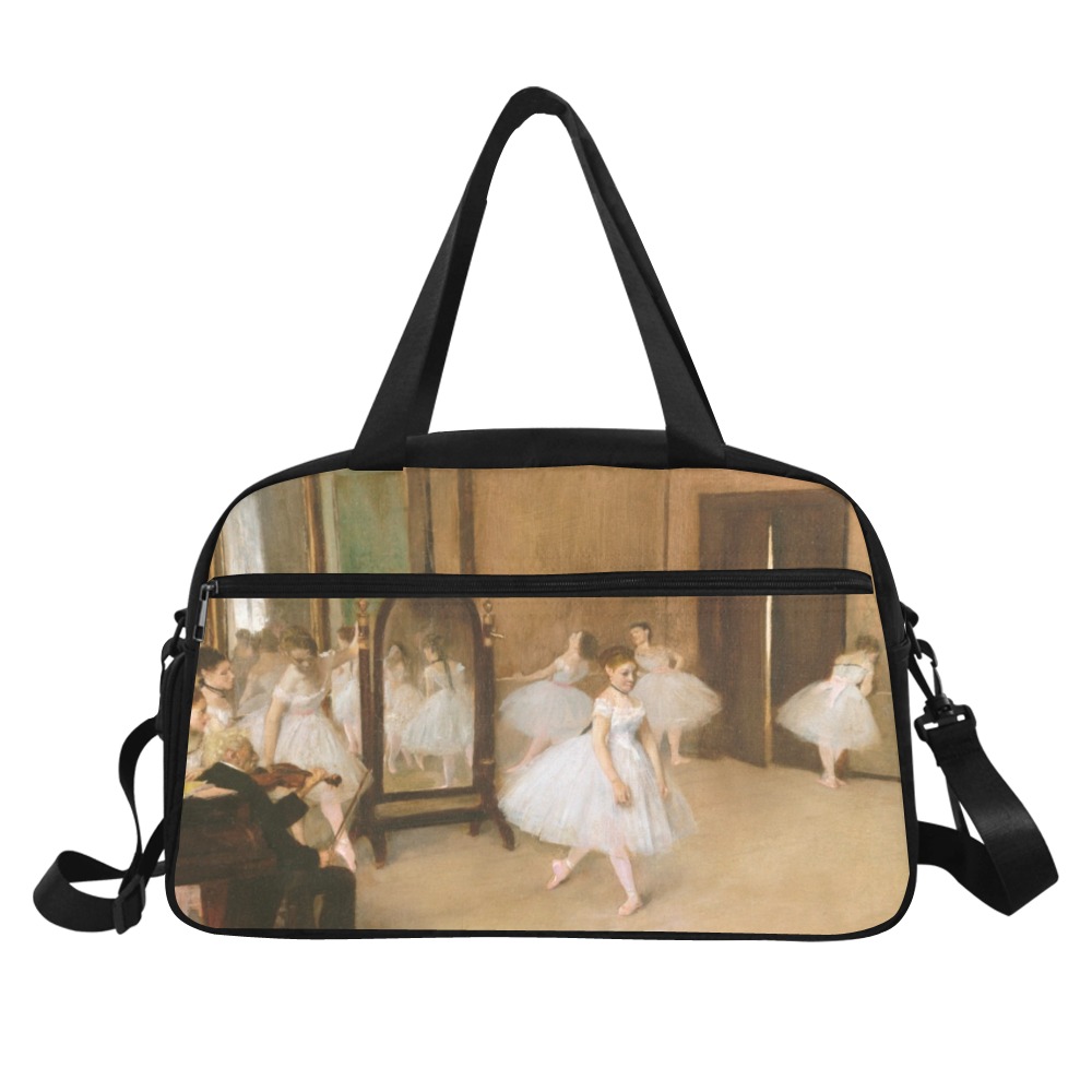 Vintage Art | Edgar Degas: The Dancing Class | Fitness Handbag (Model 1671)