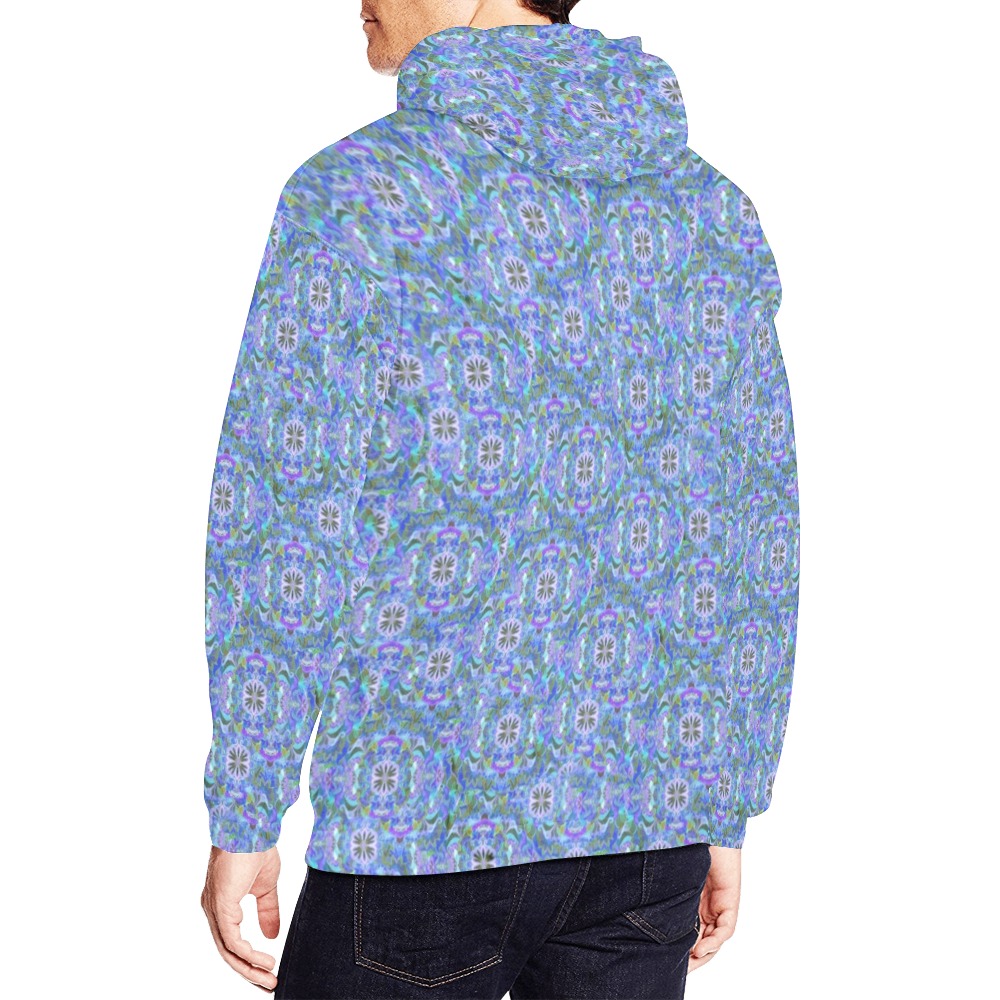 shanti 11 All Over Print Hoodie for Men (USA Size) (Model H13)