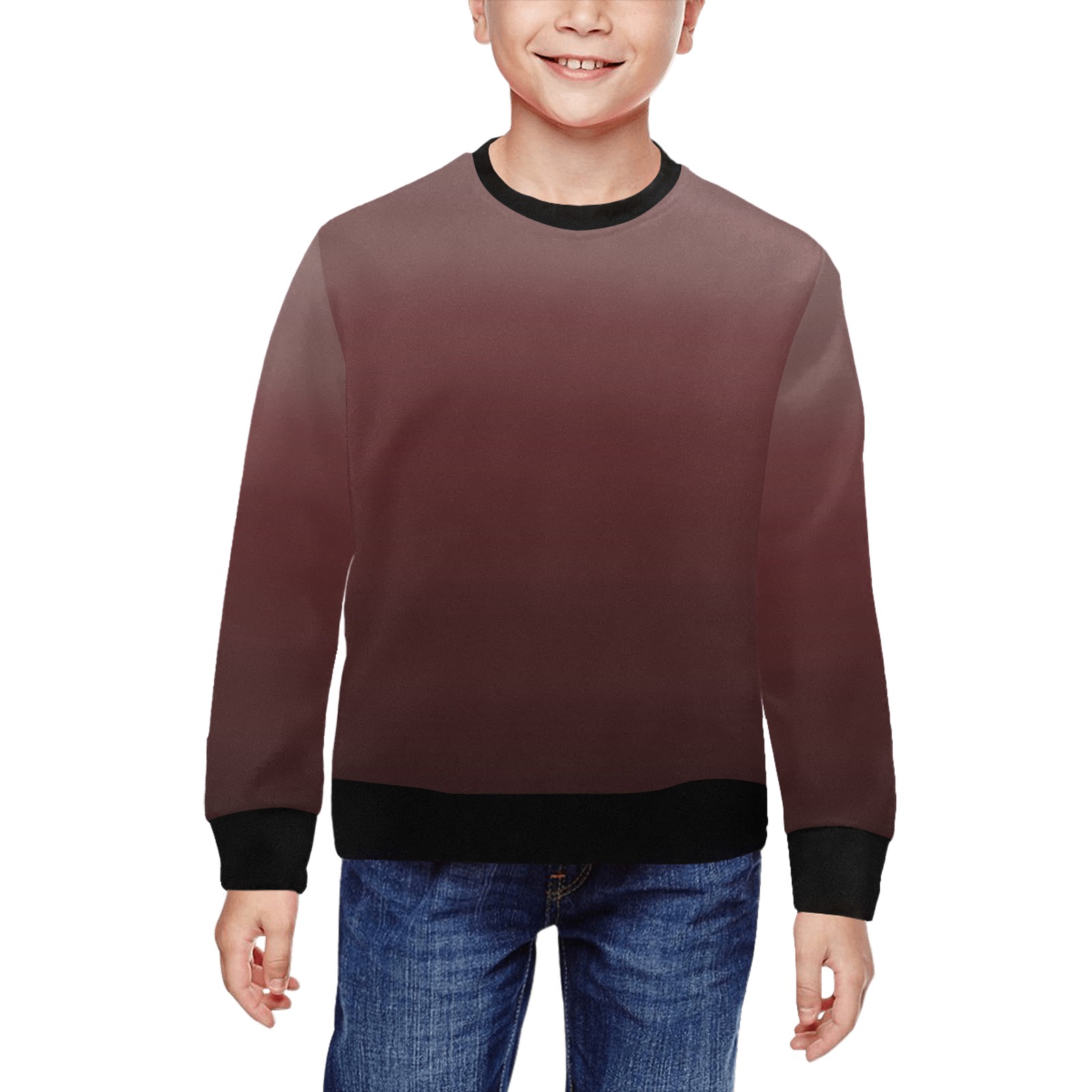 rd sp All Over Print Crewneck Sweatshirt for Kids (Model H29)