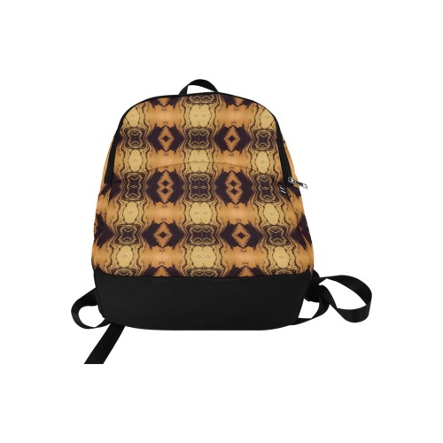 Bronze Fabric Backpack for Adult (Model 1659)