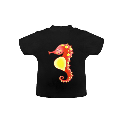Seahorse Sealife Cartoon Baby Classic T-Shirt (Model T30)