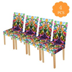 BOHO Blue Skies Chair Cover (Pack of 4)