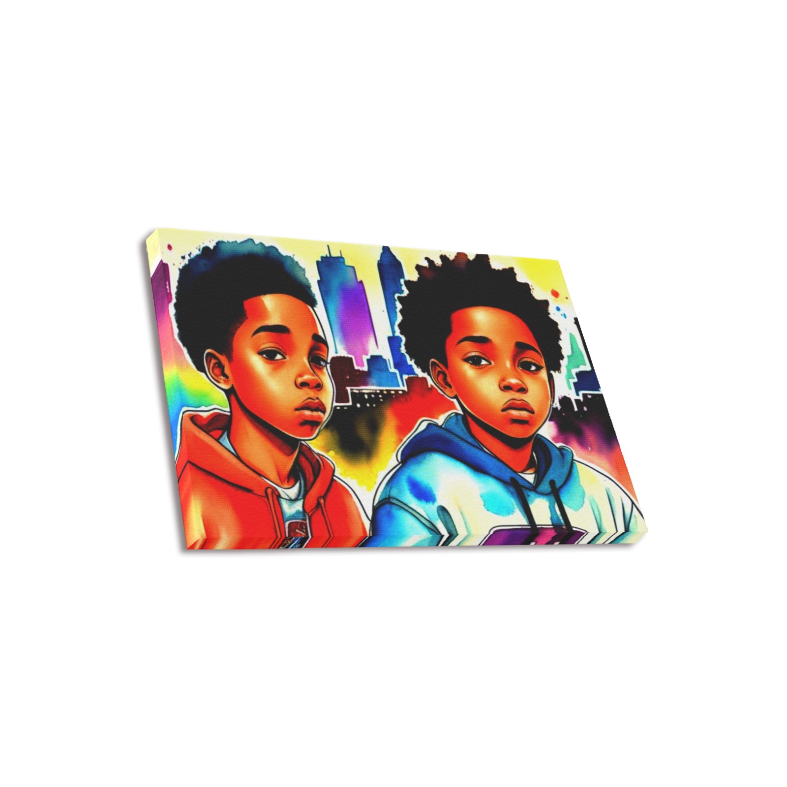 KIDS IN AMERICA 2 Upgraded Canvas Print 18"x12"