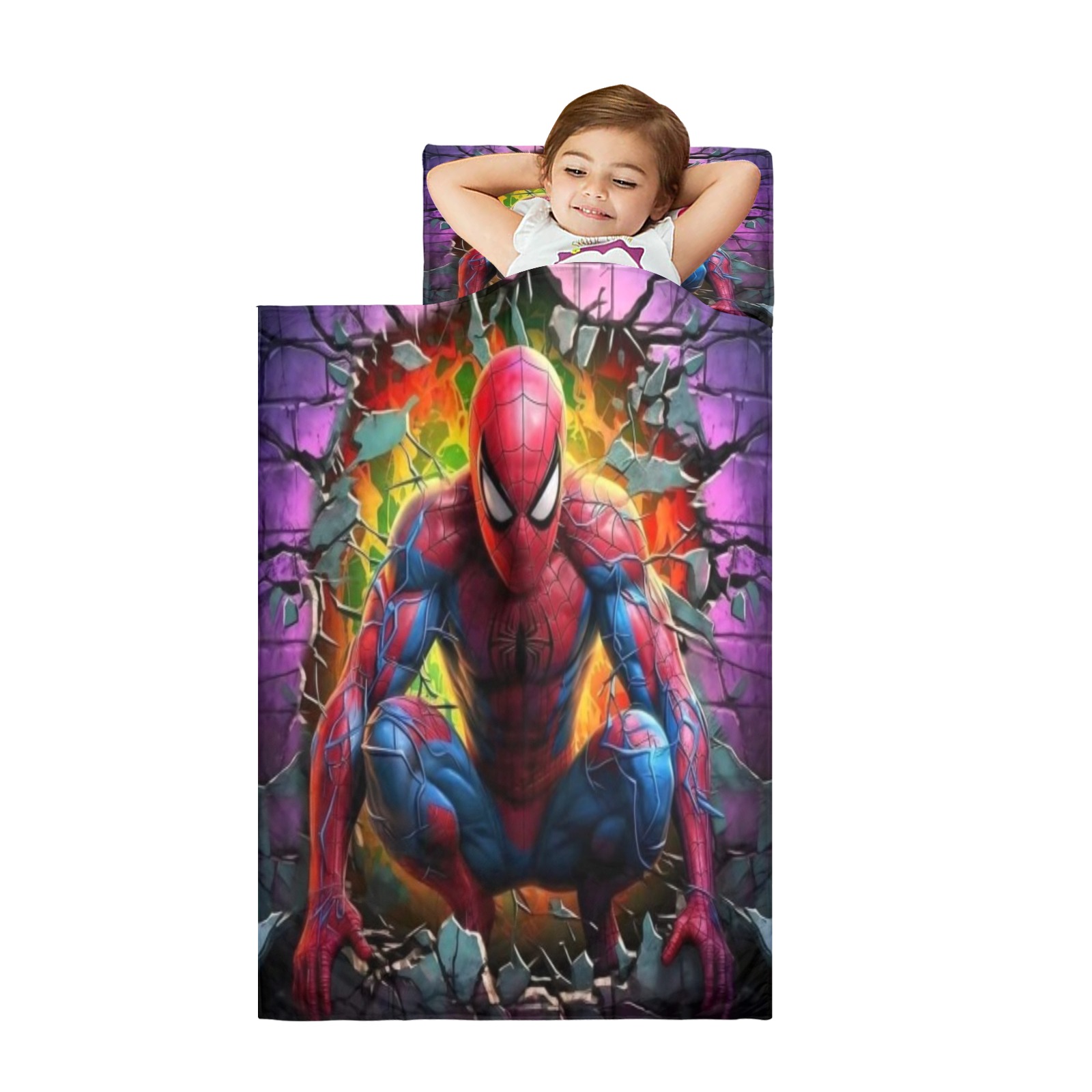 SPIDERMAN SLEEPER 2 Kids' Long Sleeping Bag