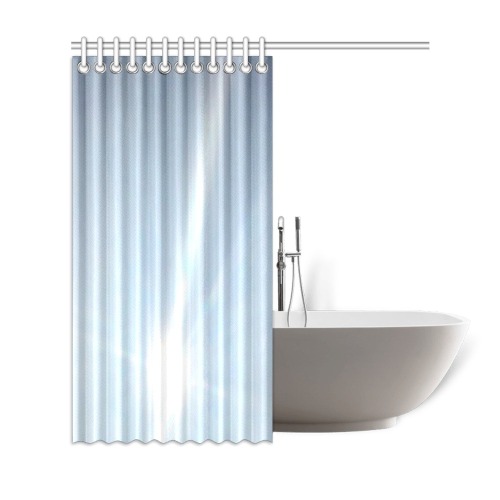 Light Cycle Collection Shower Curtain 69"x72"