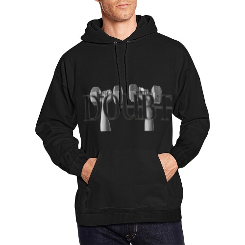 NO DOUBT All Over Print Hoodie for Men (USA Size) (Model H13)
