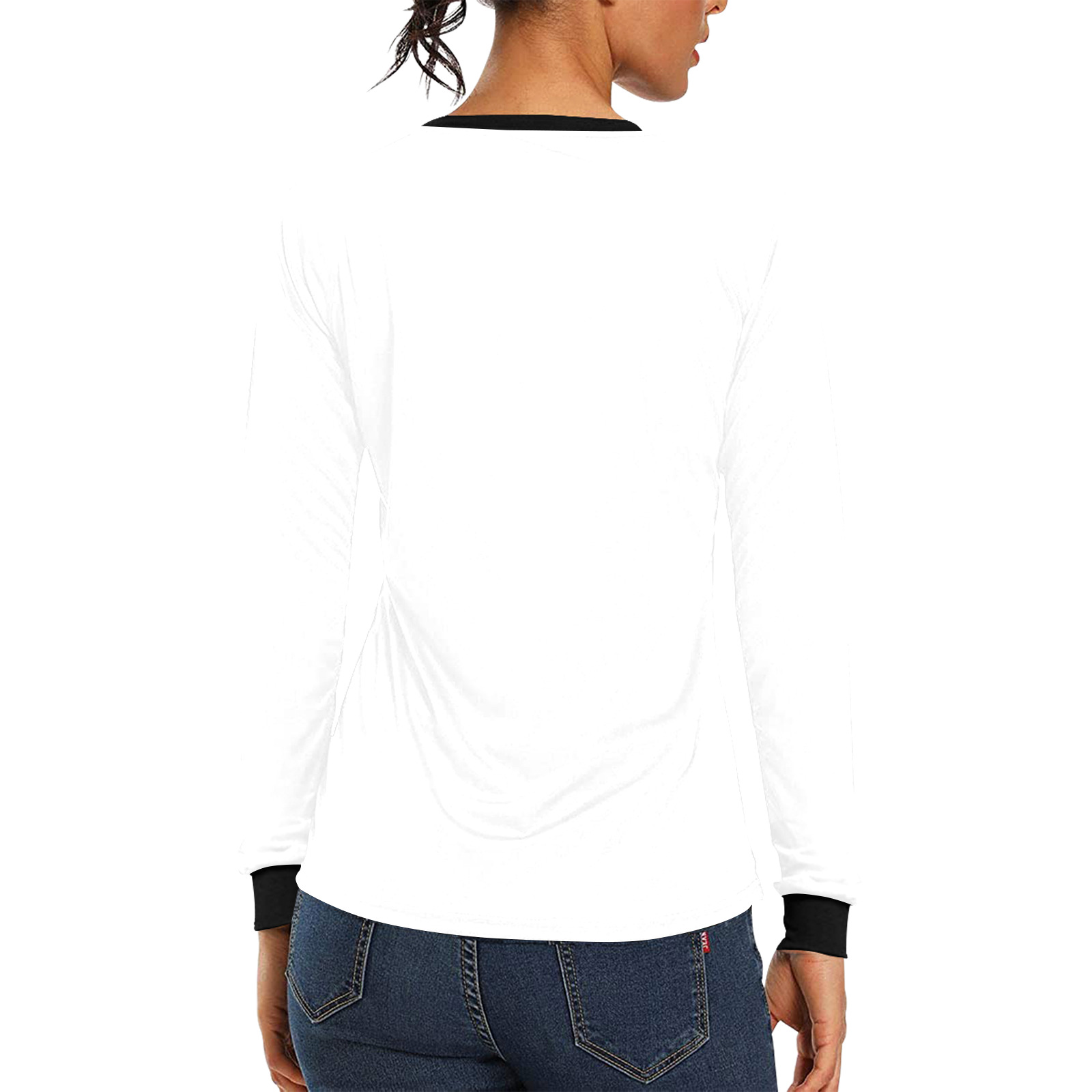 Tatreez 77 Women's All Over Print Long Sleeve T-shirt (Model T51)