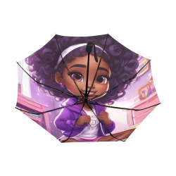 Explore Greatness In You Anti-UV Auto-Foldable Umbrella (Underside Printing) (U06)