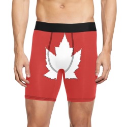 Canada Souvenir Underwear Men's Long Leg Boxer Briefs (Model L67)