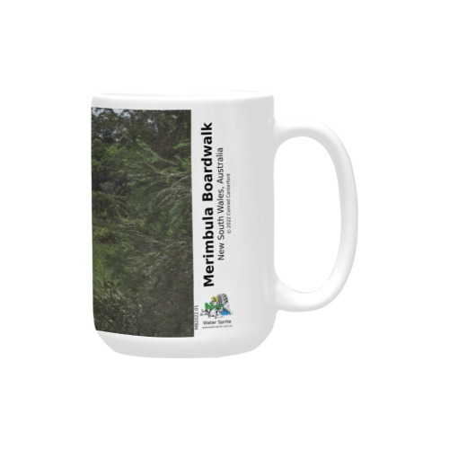 Merimbula Boardwalk Scenic Mug (443ml/15oz) - MB2022.01 Custom Ceramic Mug (15OZ)