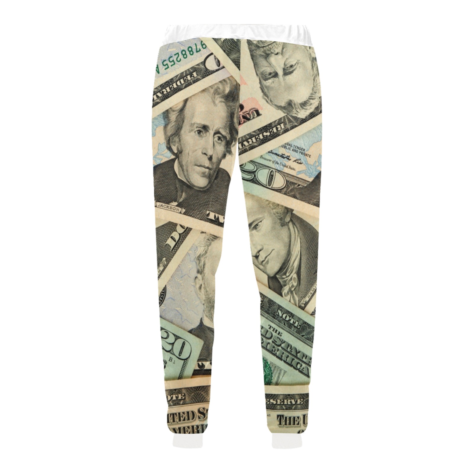 US PAPER CURRENCY Unisex All Over Print Sweatpants (Model L11)