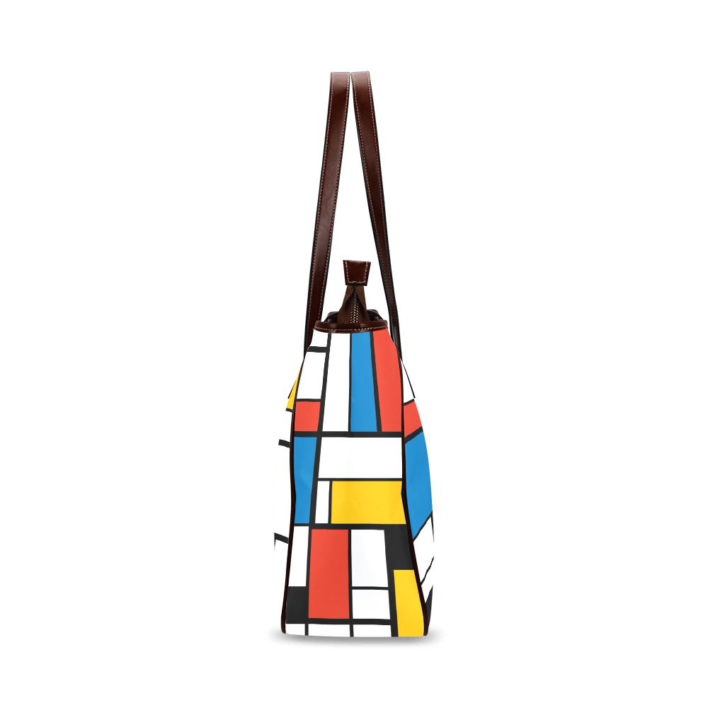 Mondrian De Stijl Modern Classic Tote Bag (Model 1644)