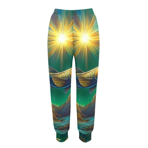 Celestial Swim Women's Casual Sweatpants (Model L72)